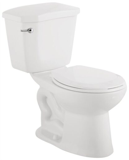 Foremost Canada TT-8297-WL3 2-Piece High Efficiency Toilet, 1.6 gpf, Elongated, 12 in, Vitreous China, Soft White