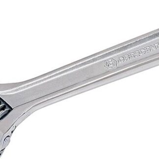Crescent AC26VS Adjustable Wrench, 6 in OAL, 0.938 in Jaw, Steel, Chrome, Non-Cushion Grip Handle
