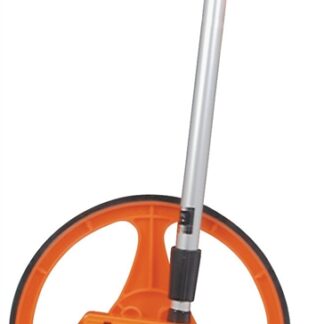 Crescent Lufkin PSMW48N Measuring Wheel, 9999.9 ft 11 in, 12-1/2 in Wheel, Rubber Wheel, Plastic, Orange
