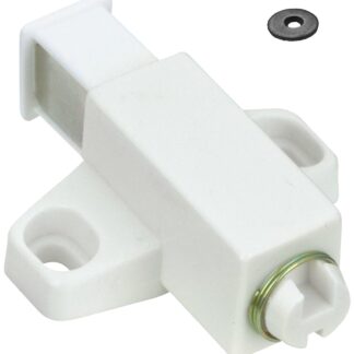 Richelieu BP509630 Magnetic Latch, 1-1/4 in L, 1-5/8 in W, Plastic