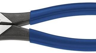 KLEIN TOOLS D213-9NE Cutting Plier, 9-3/8 in OAL, 1-3/8 in Cutting Capacity, Dark Blue Handle, 1-1/4 in W Jaw