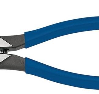 KLEIN TOOLS D213-9ST Ironworker's Plier, 9-3/8 in OAL, Blue Handle, Hook Bend Handle, 1-1/4 in W Jaw, 1.594 in L Jaw