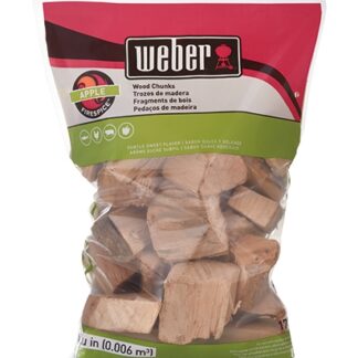 Weber Apple Wood Chunks 4LB