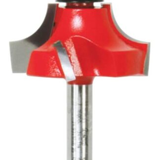 Freud 34-114 Router Bit, 1-3/8 in Dia Cutter, 2-3/16 in OAL, 1/4 in Dia Shank, 4-Cutter, Carbide