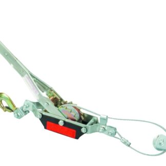 ProSource JLO-0283L Cable Puller, 1 ton Lifting, 2 ton Pull Force, 23 in Mini Between Hooks, 0.19 in Dia Rope/Cable