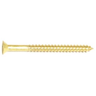 Reliable FKWSB8134VP Screw, #8-15 Thread, 1-3/4 in L, Partial, Twin Lead Thread, Flat Head, Square Drive, Regular Point