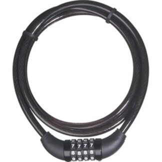 Master Lock 8119DPF Flexible Cable Lock, Steel Shackle