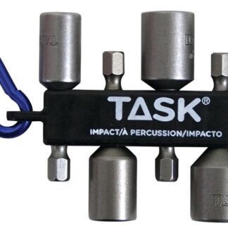 TASK T67395 Magnetic Nutsetter Assortment with Carabiner Clip