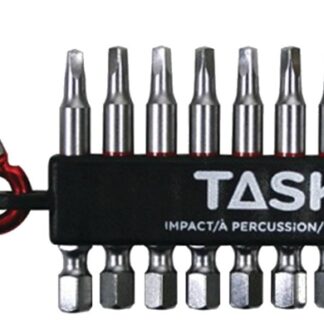 TASK T67919 Carabiner Clip Set, 10-Piece, Steel