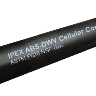 IPEX 79434 Pipe, 3 in, 3 ft L, SCH 40 Schedule, ABS