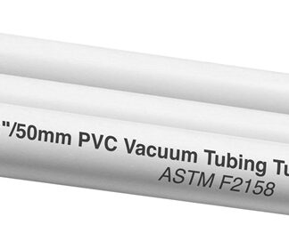 IPEX 1522 Tubing, For Use With Central Vacuum System, 8 ft L, PVC