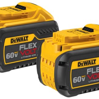 DeWALT DCB609-2 Rechargeable Battery Pack, 20/60 V Battery, 9 Ah