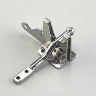 Richelieu 301SSR Gate Latch, Stainless Steel, Stainless Steel