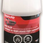 Bondo 262C Body Filler, 1 qt Can, Paste, Pungent Organic