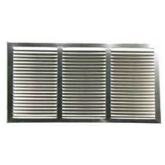 Imperial RG1416 Return Air Sidewall Grille, 17-1/4 in L, 7-1/4 in W, 20 deg Air Deflection, Steel