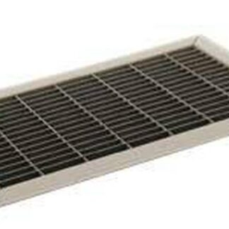 Imperial RG1114 Return Air Floor Grille, 12 in L, 6 in W, Rectangle, Steel, White