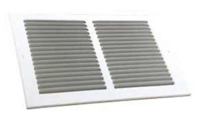 Imperial RG2051 Sidewall Grille, 14 in L, 8 in W, Rectangle, Steel, Pewter