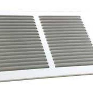 Imperial RG0428 Sidewall Grille, 14 in L, 8 in W, Rectangle, Steel, White