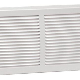 Imperial RG0033 Baseboard Grille, 14 in L, 6 in W, Steel, White