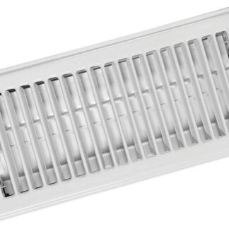 Imperial RG0198 Floor Register, 2-1/4 in H x 14 in W, Steel, White