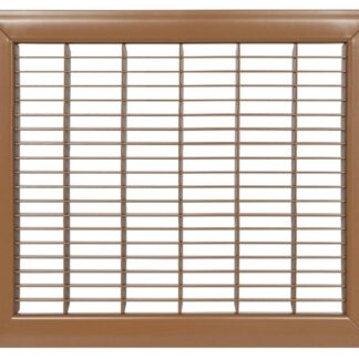 Imperial RG1109 Air Grille, 6 in L, 12 in W, Steel, Brown