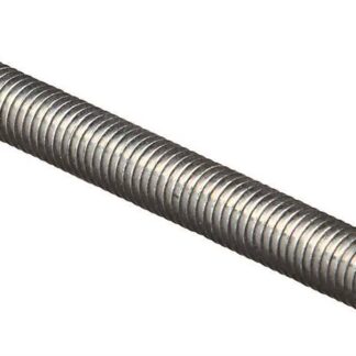Stanley Hardware N179-523 Threaded Rod, 7/16-14 Thread, 36 in L, A Grade, Steel, Zinc, UNC Thread