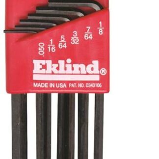 Eklind 13211 Hex Key Set, 11-Piece, Steel, Black