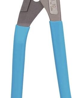CHANNELLOCK GRIPLOCK Series GL10 Tongue and Groove Plier, 9-1/2 in OAL, 1-1/4 in Jaw Opening, Blue Handle, 1.34 in L Jaw