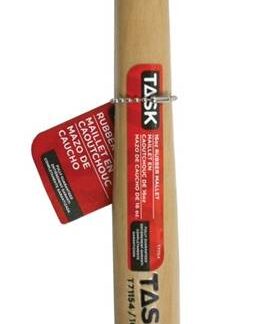 TASK T71154 Mallet, 16 oz Head, Rubber Head