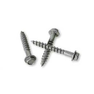 Simpson Strong-Tie Strong-Drive SD10112R100 Connector Screw, #10 Thread, 1-1/2 in L, Serrated Thread, Hex Drive, Steel