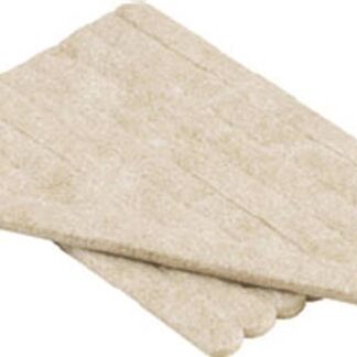 Shepherd Hardware 9954 Protective Strip, Felt Cloth, Beige, 6 in L, 1/2 in W, Rectangular