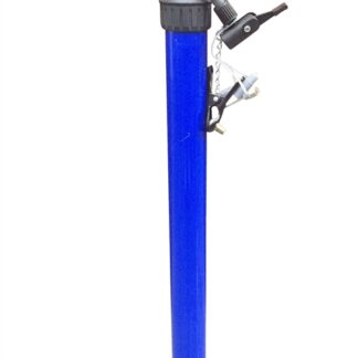 Vulcan JL-HP013L Bicycle Hand Air Pump, 8-7/8 W x 21-1/2 H in, 120 psi Max Pressure, A18 Valve Valve, Blue