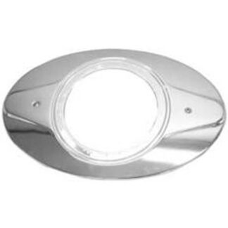 Moen M-Line Series M1921 Remodel Cover Plate, Metal, Chrome Plated, For: Moen Single Handled Showers/Tub