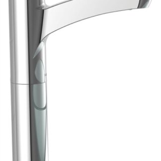 Moen Danika Series L84753 Bathroom Faucet, 1.2 gpm, 1-Faucet Handle, Metal, Chrome Plated, Lever Handle, High Arc Spout