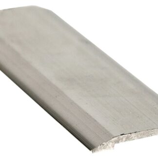 SHUR-TRIM FA1142BCL03 Seam Binder, 3 in L, 1-1/4 in W, Flat Surface, Aluminum, Clear