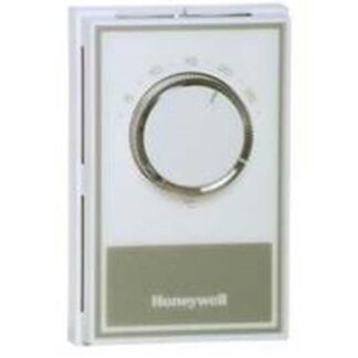 Honeywell CT60A1036/E1 Non-Programmable Thermostat, 120/240/277 V, White