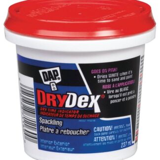 DAP DRYDex 71160 Spackling Compound, Pink/White, 237 mL