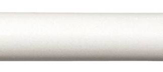 Kenney KN631/1 Spring Tension Rod, 7/16 in Dia, 28 to 48 in L, Metal, White