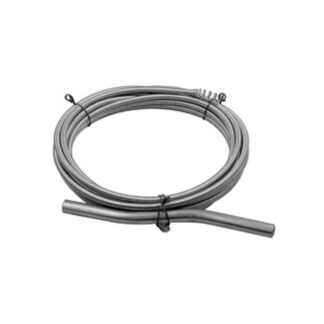 Moen M-Line Series M7943 Drain Auger, 1/4 in Dia Cable, 15 ft L Auger/Cutter