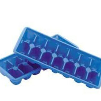 Rubbermaid FG8365RDPERI Ice Cube Tray, 16-Compartment, Blue, 10-1/2 in L, 4-1/4 in W, 1-3/4 in Thick
