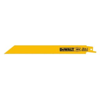 Dewalt 8" X 18TPI Metal Reciprocating Blade, Each DW4821B