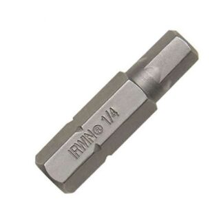 Irwin 1/8" Hex Head Insert Bit X 1- 1/4" 92423