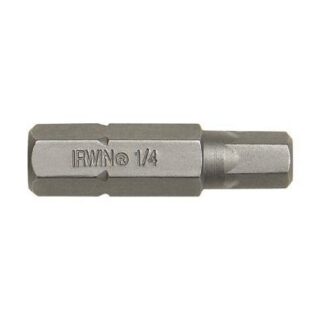 Irwin 1-1/4" Hex Head Insert Bit, 9/64" 92427