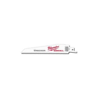 Milwaukee Tool 6" 8 TPI The Wrecker SAWZALL Blade (25 Pack) 48-00-8701