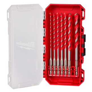 Milwaukee Tool 7pc. SHOCKWAVE™ Carbide Hammer Drill Bit Kit 48-20-9052
