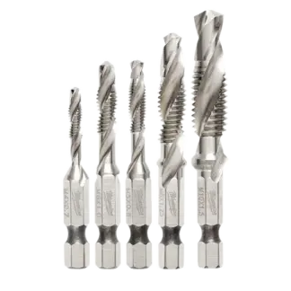 Milwaukee Tool 5 Pc SHOCKWAVE™ Impact Metric Drill and Tap Bit Set 48-89-4875