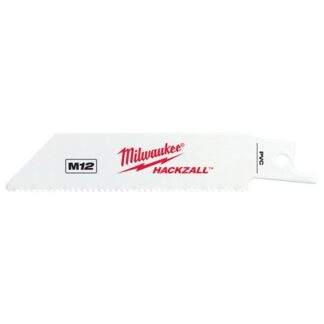 Milwaukee Tool M12 4" HACKZALL Bi-Metal Blade - PVC 5 Pack 49-00-5414