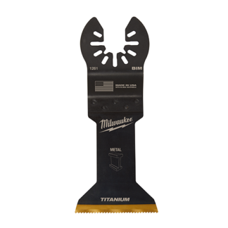 Milwaukee Tool OPEN-LOK™ 1-3/4" Titanium Enhanced Bi-Metal Metal Blade, 1 Pack 49-25-1261