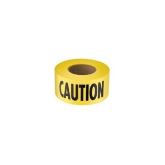 Milwaukee Tool 1000 ft. Premium Yellow Barricade Tape - Caution 77-1001