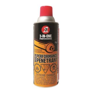 3-In-One Pro High Performance Penetrant, 311 g, Aerosol Spray Can, Light Amber, Liquid 01140